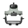 A product shot of a green air fryer with a transparent glass container. Produktbild-Vorschau