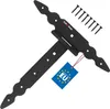 KOTARBAU® T panty černé D: 250 mm křížové panty ocelové Náhled obrázku produktu 1