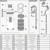 SunSun HW-404B Filtre extérieur pour aquarium, débit 2000 Voir les images du produit 8