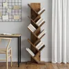 vidaXL Libreria a torre, 6 ripiani, 30 x 18 x 100 cm, Anteprima dell’immagine prodotto 2