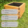 HolzGarden Fioriera in Legno Massello Impregnato con Anteprima dell’immagine prodotto 7