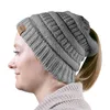 cosey - Strick Wintermütze – Pferdeschwanz-Mütze mit Produktbild-Vorschau 1