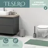 eluno Kúpeľňová sada TESERO 5-dielna s dávkovačom mydla, Náhľad obrázku produktu 2