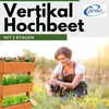 Coemo Mittleres Vertikalbeet Braun Hochbeet 3 Etagen inkl. Produktbild-Vorschau 7