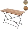 Biergartentisch HWC-J40, Klapptisch Gartentisch, Produktbild-Vorschau 8