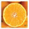 Leinwandbild Makroaufnahme von Orangen 60x60 Feeby Gelb Produktbild-Vorschau 3