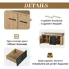 STILVORA Sideboard mit drei Türen und drei Schubladen, Produktbild-Vorschau 5