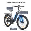 Gunai E-Bike Elektrofahrrad 26 Zoll Fatbike Pedelec Damen Produktbild-Vorschau 9