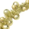 vidaXL ghirlanda di palline di Natale oro 186 cm Anteprima dell’immagine prodotto 6