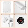 Jayseuw Handtuchtrockner Infrarotheizung 600W  - Produktbild-Vorschau 4