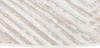 A close-up view of a round rug with a striped pattern in beige, brown, and cream colors. Produktbild-Vorschau