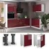 Wastafelkast Vicco Fame-Line Bordeauxrode hoogglans/Wit 60 Productafbeelding-voorbeeld 4