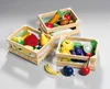 Drevený košík s ovocím a zeleninou, cca 13,5x10x6cm Náhľad obrázku produktu 5
