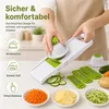 5-in-1 Gemüsehobel, Gemüseschneider mit austauschbaren Produktbild-Vorschau 5