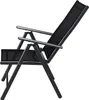 CASARIA® Salon de jardin aluminium 4 personnes table Voir les images du produit 4