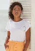 LASCANA T-Shirt weiß Größe 36/38 Produktbild-Vorschau 6