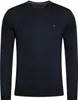 Tommy Hilfiger Herren Baumwolle-Silk Check Knit, Blau XL Produktbild-Vorschau 18