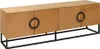 riess-ambiente Design Lowboard GRANDEZZA 180cm Eiche Metall Produktbild-Vorschau 11