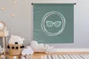 MuchoWow® Wandteppich Wandbehang Sommer - Sonnenbrille - Produktbild-Vorschau 3