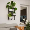 FRAMADO, Pflanzregal, Blumenhalter Metall 38x20x80cm, Produktbild-Vorschau 7