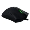 A black Razer DeathAdder Elite gaming mouse is shown against a white background. Produktbild-Vorschau