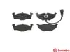 Brembo Bremsbelagsatz, Scheibenbremse Vorderachse P 85 071 Produktbild-Vorschau 5
