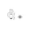 2 Glühbirnen BA9s 2W 12V T4 Glühlampe GlühLampe Birne (6) Produktbild-Vorschau 2