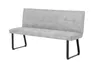 byLIVING Sitzbank Talea, 160 cm, hellgrau, Gestell Metall Produktbild-Vorschau 9