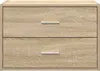 vidaXL Armoire avec 2 tiroirs Chêne Sonoma 60x31x40cm Bois Voir les images du produit 4
