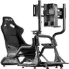 OPLITE GTR S8 Infinity Rennsimulations-Cockpit, Schwarz, Produktbild-Vorschau 2