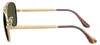 RAY-BAN Aviator Max Sonnenbrille gold 58 Produktbild-Vorschau 4