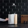 EXITOSO Küchenrollenhalter - Bambus + Edelstahl - stehend Produktbild-Vorschau 8