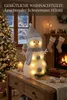 Schneemann Deko beleuchtet 8 warmweiße LEDs Weihnachten Produktbild-Vorschau 5