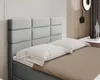 Boxspringbett 120x200, mit Bettkasten, Hellgrau, Matratze Produktbild-Vorschau 3