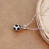 INF Collana con ciondolo calcio D'argento Anteprima dell’immagine prodotto 4