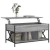 vidaXL Konferenčný stolík sivý Sonoma 100x55x50 cm materiál Náhľad obrázku produktu 4