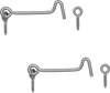 Gancio a tempesta con occhielli 60x4mm galvanizzato blu Anteprima dell’immagine prodotto 1