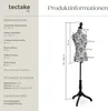TecTake 402565, Černá, Bílá, 1 kusů Náhled obrázku produktu 10