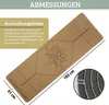 Yogamatte Kork rutschfest EMMI [Mit Tragegurt] 4mm Dicke | Produktbild-Vorschau 2