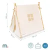Tente pour enfants Mamabrum de type tipi, avec guirlande Voir les images du produit 13
