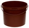 BenBow Eimer mit Deckel 10L x1 Braun - lebensmittelecht, Produktbild-Vorschau 3