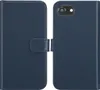 Selencia Echtleder Klapphülle iPhone 16e - Blau Produktbild-Vorschau 1