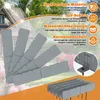 UISEBRT Paquet de 10 pièces de 2,5m Bordure de pelouse Voir les images du produit 4
