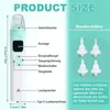 Nasensauger Baby Elektrisch, 3 Saugstufen, 3 Silikondüsen, Produktbild-Vorschau 2