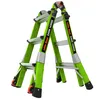 A bright green, multi-purpose Little Giant Dark Horse ladder is shown against a white background. Podgląd zdjęcia produktu