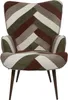 Fauteuil Salon Patchwork Cotele Scott Voir les images du produit 2