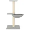 vidaXL Kratzbaum mit Sisal-Kratzsäulen Hellgrau 72 cm Produktbild-Vorschau 3