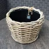 Trockentopf Rattan Grau d24h18 cm Split Van der Leeden Produktbild-Vorschau 4