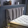 BIRDY  Bett Grau Boxspringbett mit Matratze 160x200 Produktbild-Vorschau 10