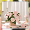 Set de bouquets de roses avec 25 roses artificielles Voir les images du produit 12